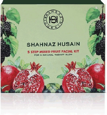 Shahnaz Husain 5 Step Mixed Fruit Facial Kit | Natural Radiant Glow |(50 g)