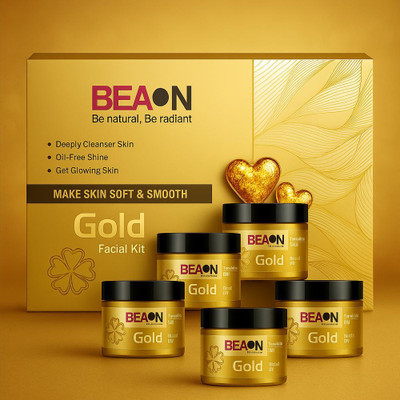 Beaon Gold Glow Advance Facial Kit – Deep Cleansing & Instant Glow(250 g)
