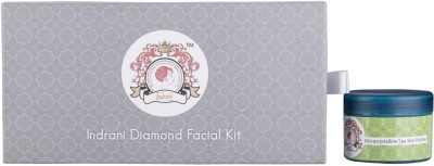 Indrani Diamond Facial Kit (40 Gm) + Microcrystalline Spa Skin Polishner (50 Gm)(2 x 45 g)