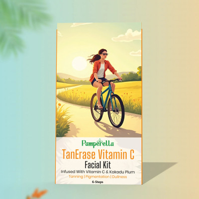 Pamperella TanErase Vitamin C Facial Kit(55 g)