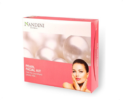 Nandini Herbal Pearl Facial Kit(4 x 225 g)