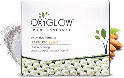 OXYGLOW Herbals Pearl Facial Kit 260 Gm (Pack of 1) for skin whitening(260 g)