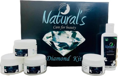 Natural's Care for Beauty Diamond Facial Kit For Women's, Skin Whitening & Brightening, All Skin Types(320 g)