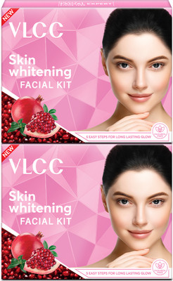 VLCC Skin Whitening Facial Kit (Pack of 2)(2 x 25 g)