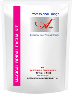 A+ Magical Bridal Facial Kit for Glow and Radiance(165 g)