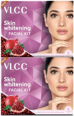 VLCC Skin Whitening Facial Kit (Pack of 2)(2 x 25 g)