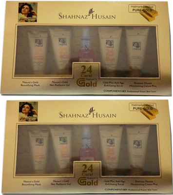 Shahnaz Husain GOLD SKIN RADIANCE FACIAL KIT 55 GM(2 x 27.5 ml)