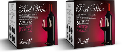 Luster Age Reflect Facial Kit | 6 Step Facial Kit | Single Use Mini Facial Kit(2 x 40 ml)