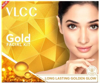 VLCC Gold Facial Kit For Luminous & Radiant Complexion - 60 g(60 g)