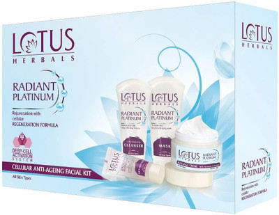 LOTUS Herbals Radiant Platinum Rejuvenation with Cellular Regeneration Formula 170 g(170 g)