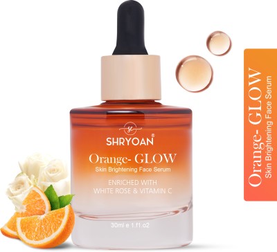 Shryoan Orange Vitamin C with White Rose Glow Skin Brightening Face Serum(30 ml)