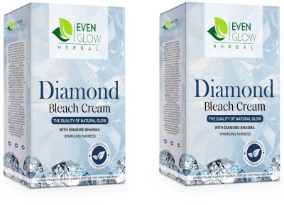 Even Glow Diamond bleach cream with diamond powder for sparking glow .(1000 g)