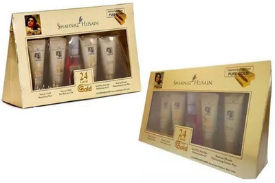 Shahnaz Husain professional gold cream kit pack of 2(2 x 27.5 ml)