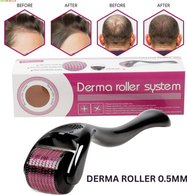 DREAM BELLA Derma Roller 0.5 For Beard Growth And Even Texture Results(30 g)