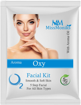 MISSMONIKS Professional Aroma Oxy O2 Facial Kit 5 steps Facial(60 g)