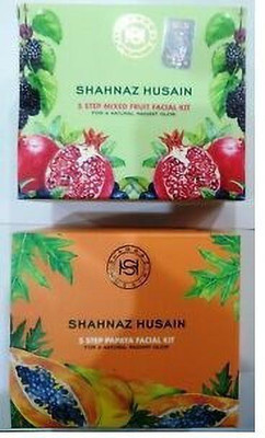 Shahnaz Husain 5 step mix fruit kit and papaya kit(2 x 0.5 ml)