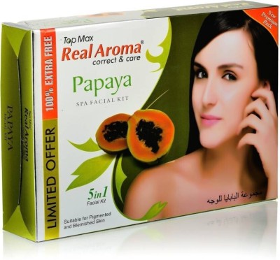 Topmax real aroma Papaya Spa 5 in 1 Facial Kit(620 g)