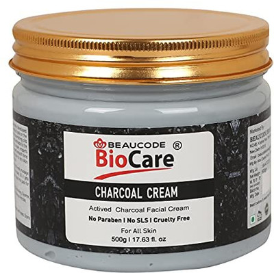 BEAUCODE BioCare Charcoal Face Cream(500 g)