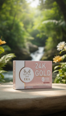 DND ERA 24K Gold Facial Kit for Instant Glow & Brightening – 6 Step Unisex Skincare Pack(60 g)