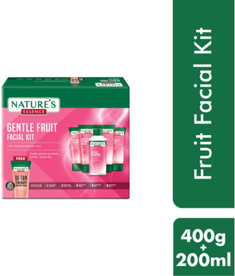 Nature's Essence Gentle Fruit Facial Kit 400g+200ml(6 x 100 ml)