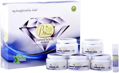 B3+ Herbal Diamond Facial Kit(6 x 50 g)