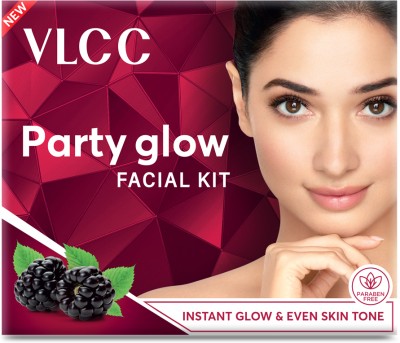 VLCC Party Glow Facial Kit - For Party Ready, Anytime & Anywhere(60 g)