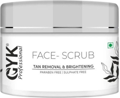 gyk Professional Tan Removal Face Scrub 50g || Sulfate & Paraben Free(50 g)