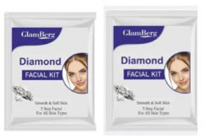 Glamberg Diamond Facial Kit with hydra technology(2 x 30 g)