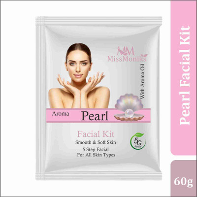 MISSMONIKS Pearl Facial Kit For Multi-Level Skin Hydration And Rejuvenation(60 g)