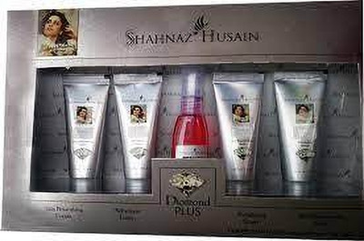 Shahnaz Husain Diamond Plus Facial Kit (55 g)(10 x 5.5 ml)