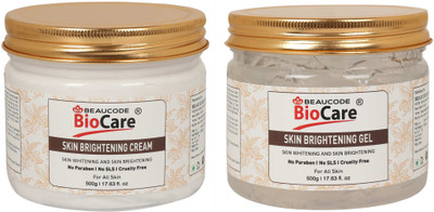 BEAUCODE BioCare Skin Brightening Facial Kit Gel and Cream(2 x 500 ml)