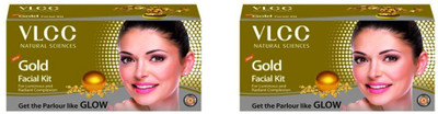 VLCC Original Gold Facial Kit(2 x 60 g)