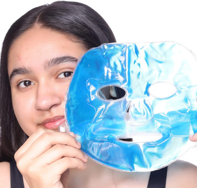 purrpalax Aqua Ice Cooling Gel Face Mask for Pain Relief Redness Face Cold Therapy  Face Shaping Mask