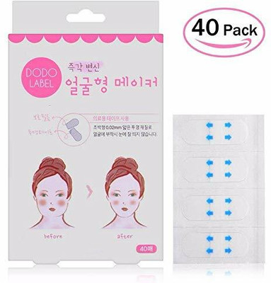 Anywell Products Face Lifting Sticker Invisible Waterproof Elasticity Wrinkle Lift Patches -40Pcs  Face Shaping Mask