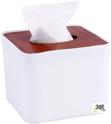 KR STORE Facial Paper Dispenser Hotel Bathroom Table Top Tissue Paper Holde(250 Tissues)