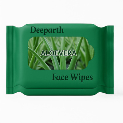 Deeparth ALOEVERA Face Wipes(50 Tissues)