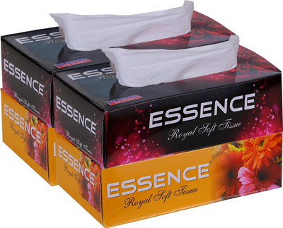 ESSENCE Face Tissue Royal Soft Black-2, Yellow-2(800 Tissues)