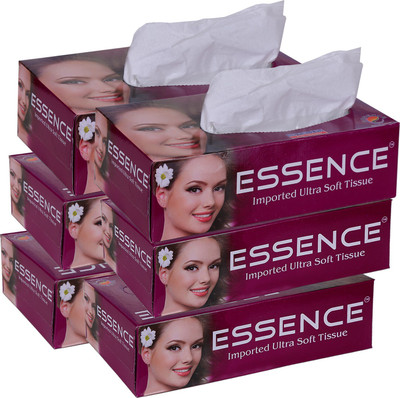ESSENCE Face Tissue Imported Ultra Soft Purple-6(1200 Tissues)