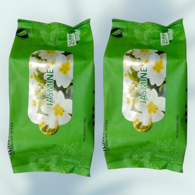 Deeparth Hydrating Face Wipes Pack - Jasmine(50 Tissues)