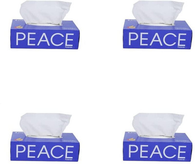Peace Forever Facial Tissues Extra Soft & Hygenic(100 Tissues)