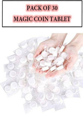 GSC Compressed Tissue / Magic Napkin/ Coin Tissue [30 COIN TISSUES ](30 Tissues)
