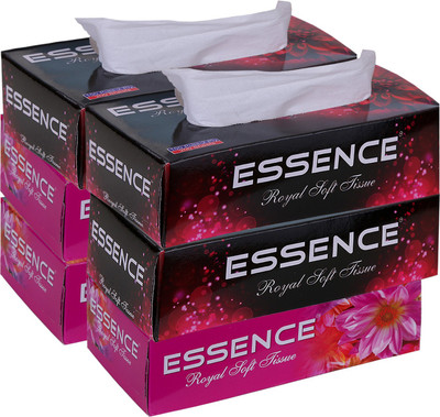 ESSENCE Face Tissue Royal Soft Pink-3, Black-3(1200 Tissues)