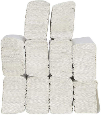 Pristine Ply M Fold Tissue Paper - 1300 Sheets, Soft & Highly Absorbent Paper Towels(1300 Tissues)