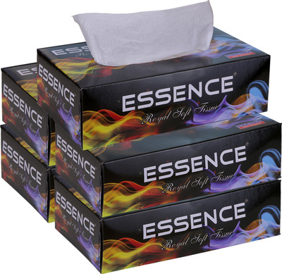 ESSENCE Facial Tissue Soft Tissue 2 Ply 200 Sheet Par Box (500 pulls))(1000 Tissues)