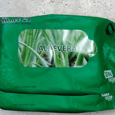 Deeparth Aloe Vera Face Wipes for Women - Deep Cleansing & Hydrating Formula(50 Tissues)