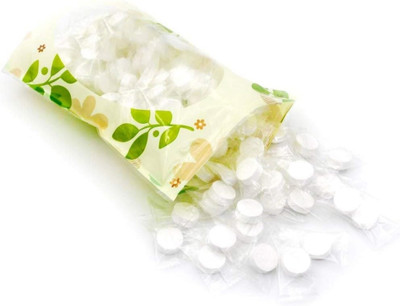 RANORE Magic Coin Tablet Tissue Napkin Dry Coin Tissue Expands With Water For Multi-Use(50 Tissues)