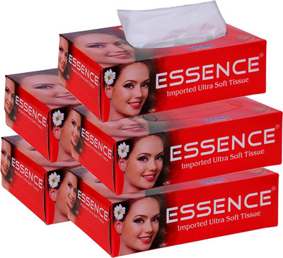 ESSENCE Face Tissue Imported Ultra Soft Red-5(1000 Tissues)