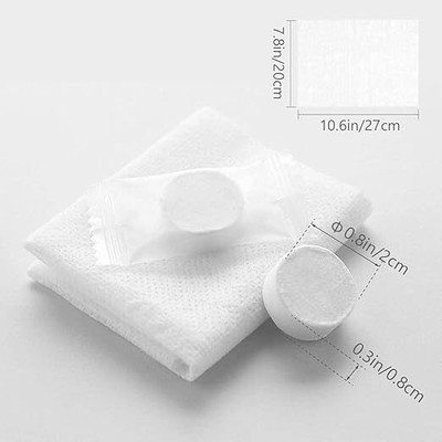 RISHIKA ENTERPRISES 50 pcs Facial dry tissues,facial tissues mask tablet tissu 232(50 Tissues)