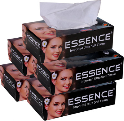 ESSENCE Face Tissue Imported Ultra Soft Black-5(1000 Tissues)