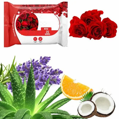 Wiffy Makeup Remover & Cleansing Wet Wipes SOFT 25PCS(25 Tissues)